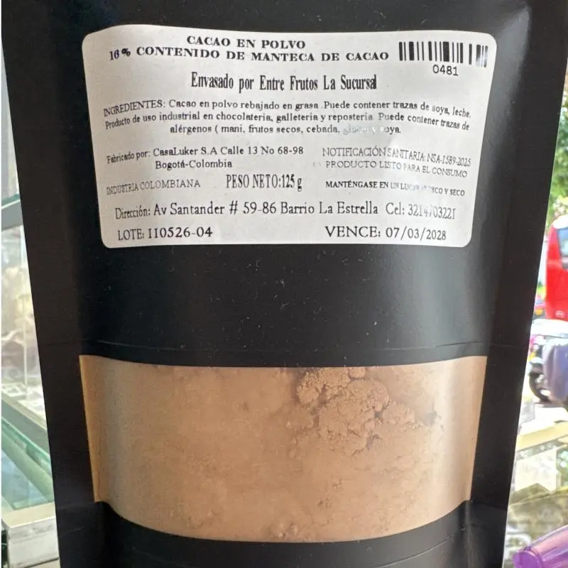 CACAO EN POLVO