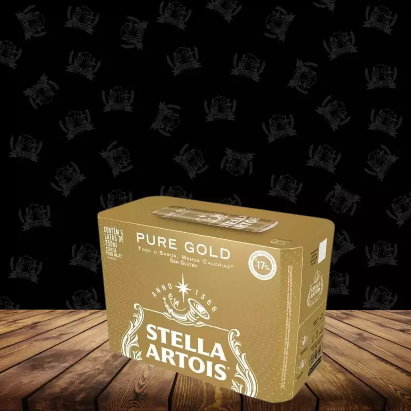 Fardo Stella Puro Gold 350ml