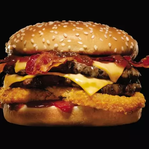 Double Western Bacon Cheeseburger