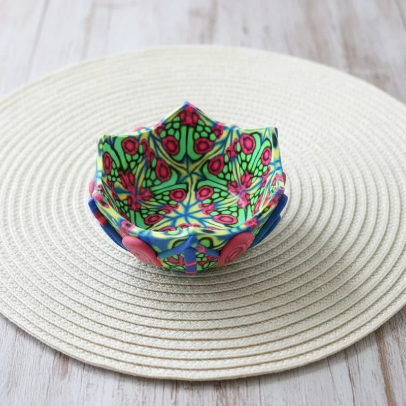 Cuia de Cerâmica primavera