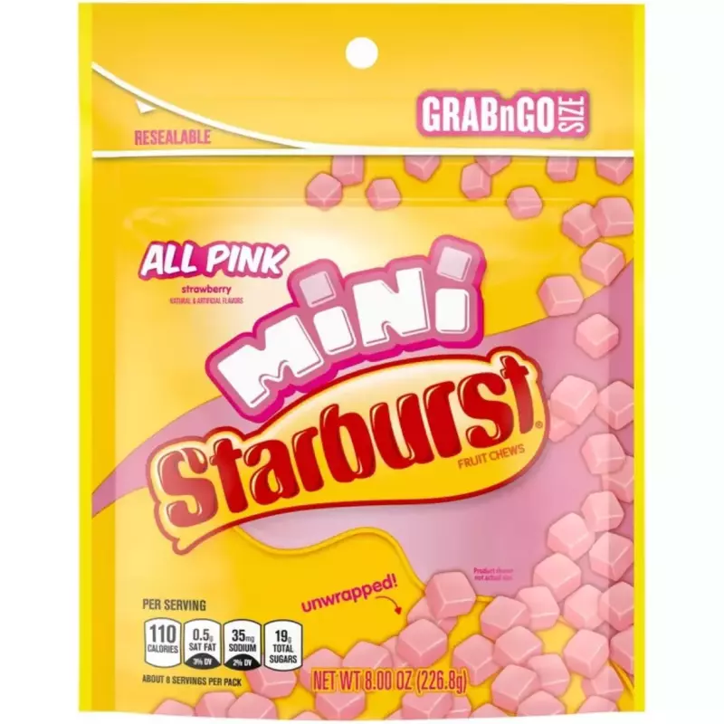 Starburst mini all pink 8oz