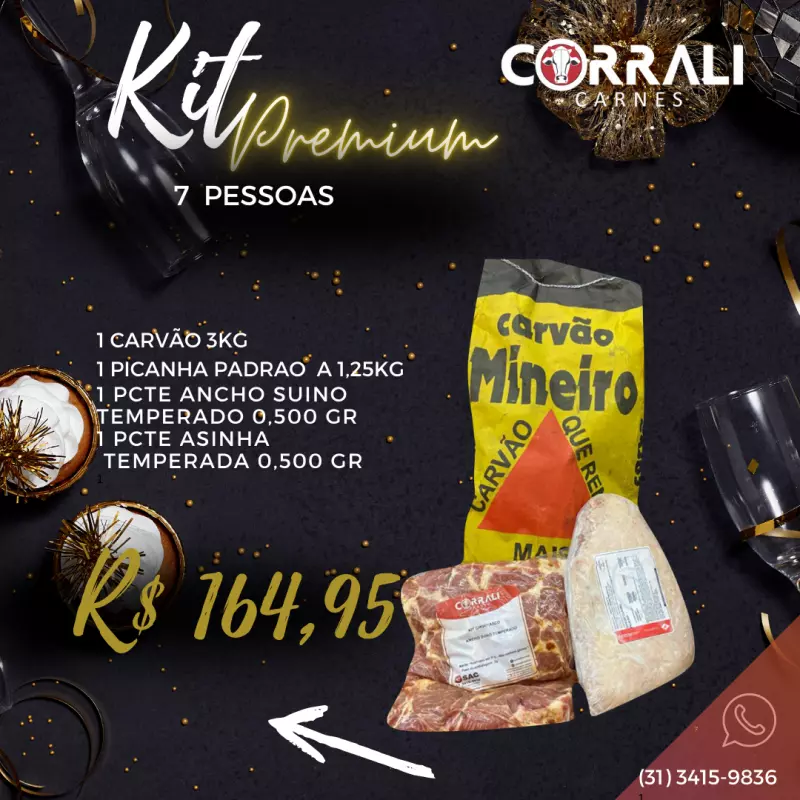 kit Churrasco Premium 7+ 001023