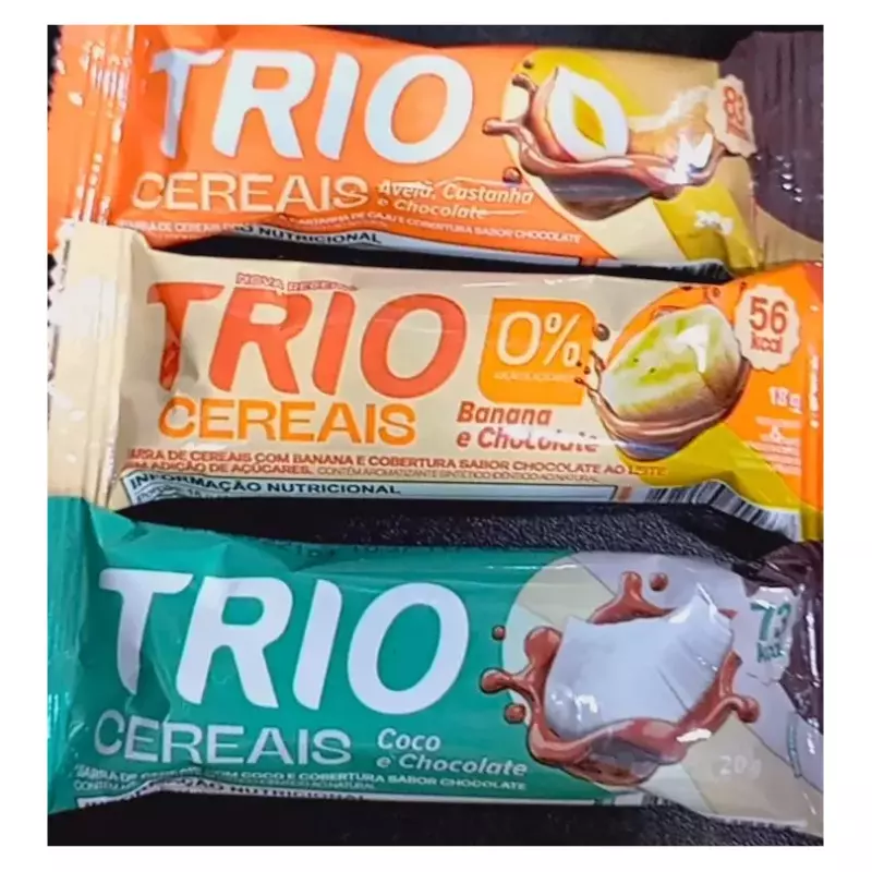 Trio barra de cereais