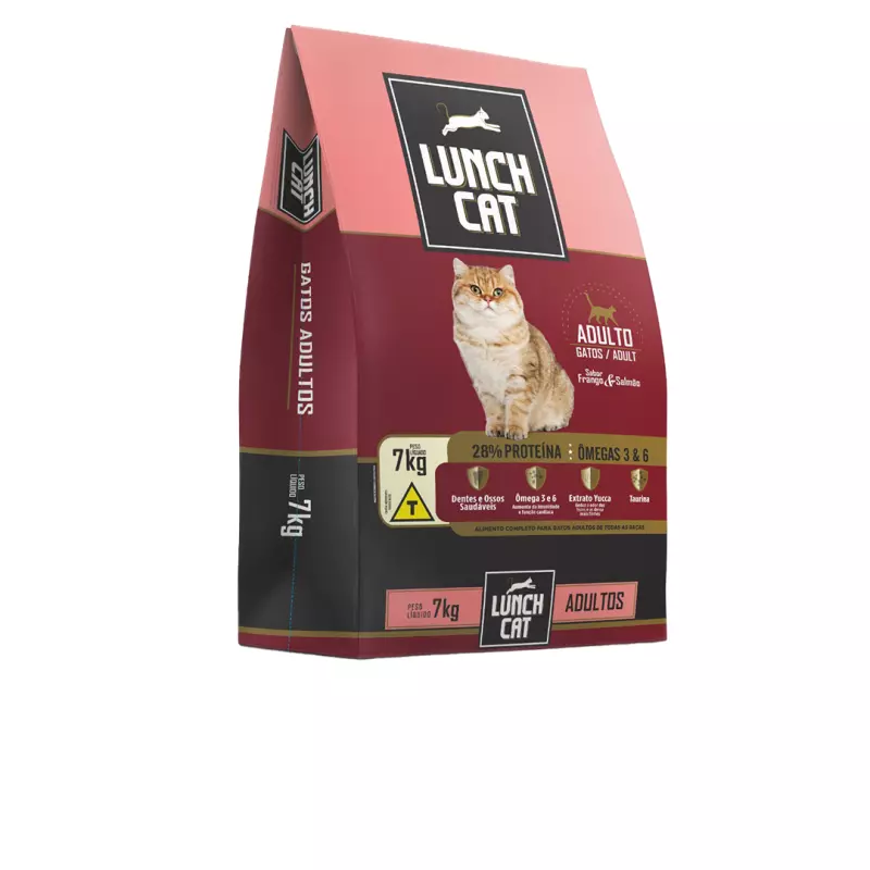 Lunch Cat Premium Frango e Salmão