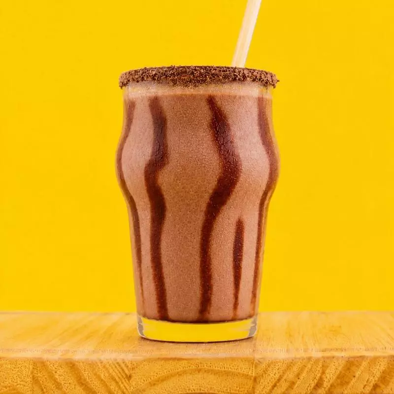 Milkshake crocante