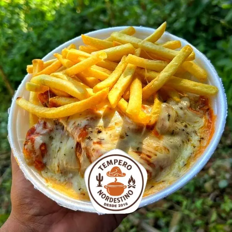 Parmegiana De Frango C/ Fritas