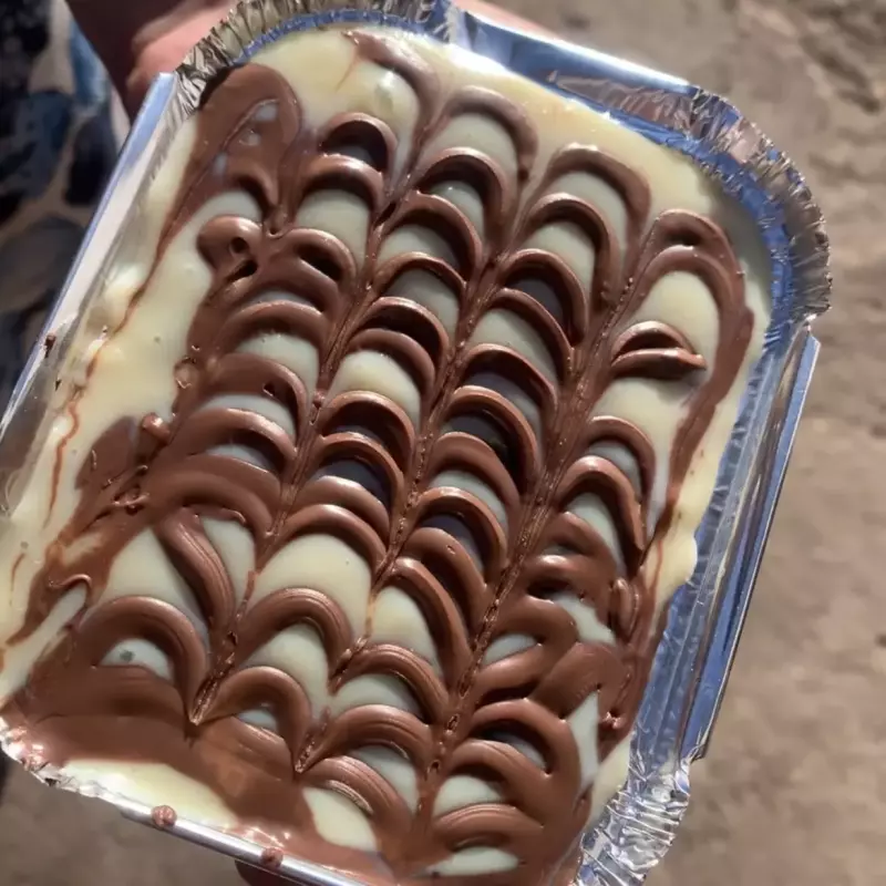 brownie ninho com Nutella