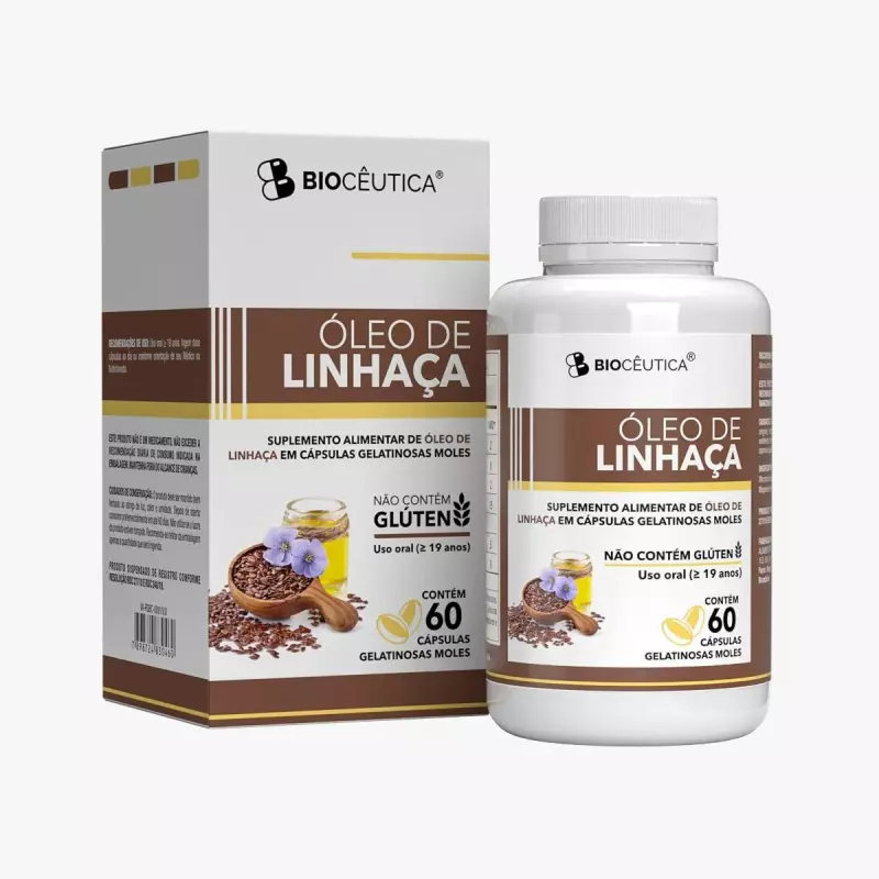 Cápsula óleo de Linhaça