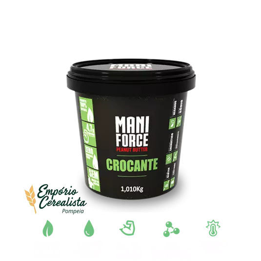 Pasta Amendoim Crocante - MForce 1kg