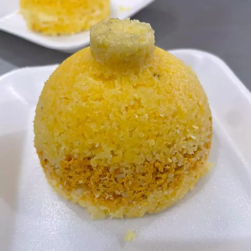 cuscuz  frango c/ queijo