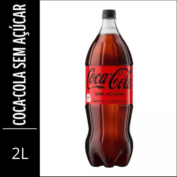 COCA ZERO 2 LITROS
