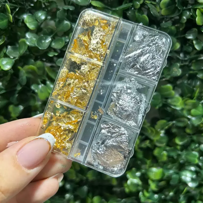 Kit C/6 Folha D Ouro N•2