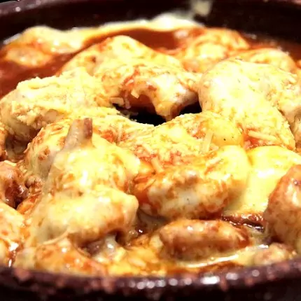 PARMEGIANA DE CAMARÃO