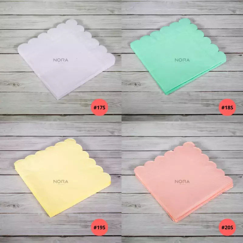 Servilletas con diseños 12 cm