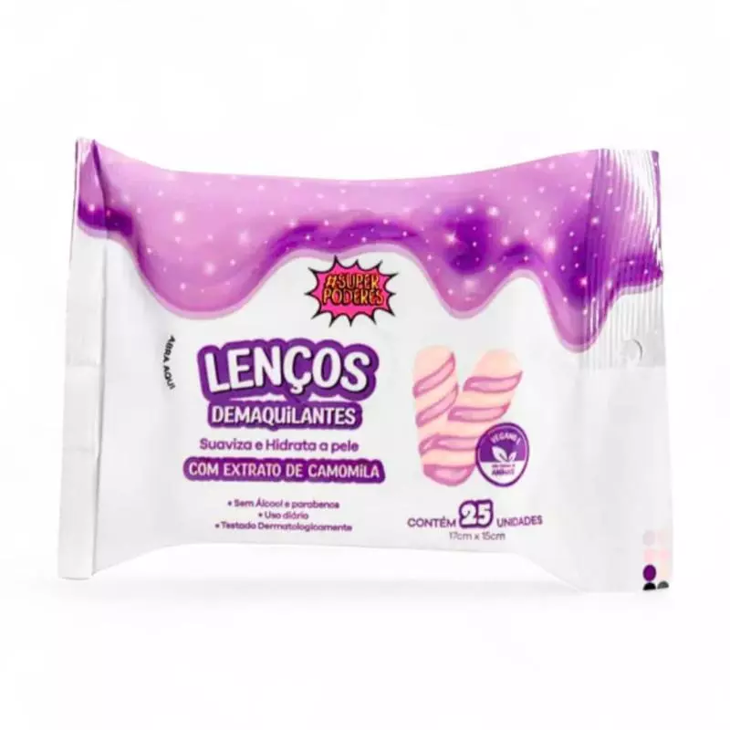 Lenço Demaquilante camomila