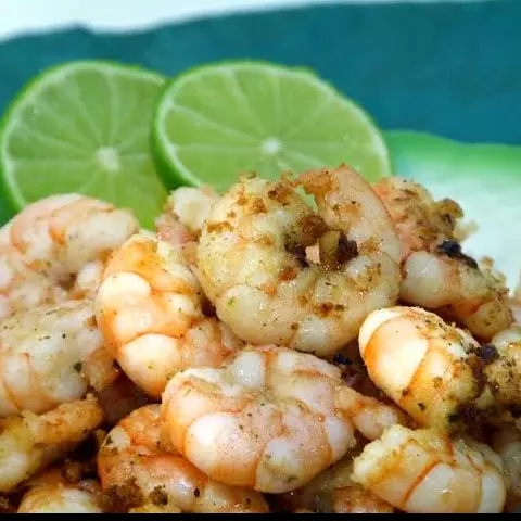 Camarão na manteiga