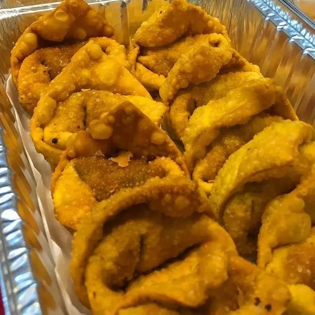 Bandeja de Wanton Relleno de Carnes