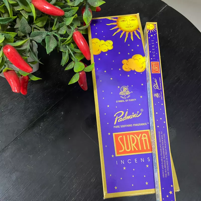 Incenso Padmini Surya (Sol)