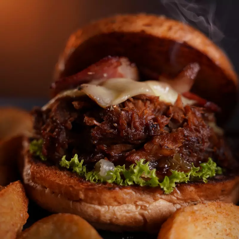 HAMBURGUESA DE COSTILLA