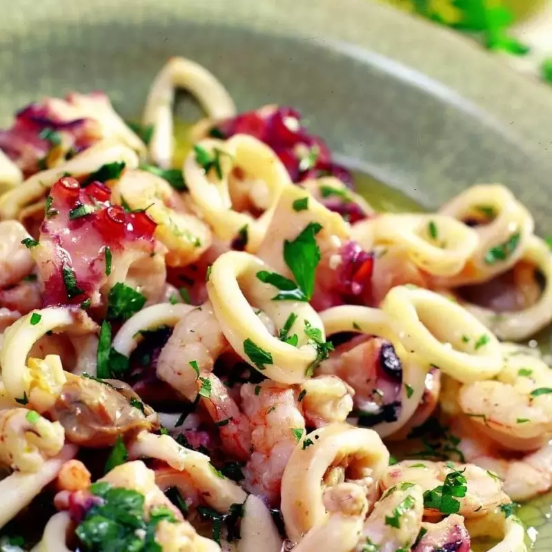 Ensalada frutos del mar