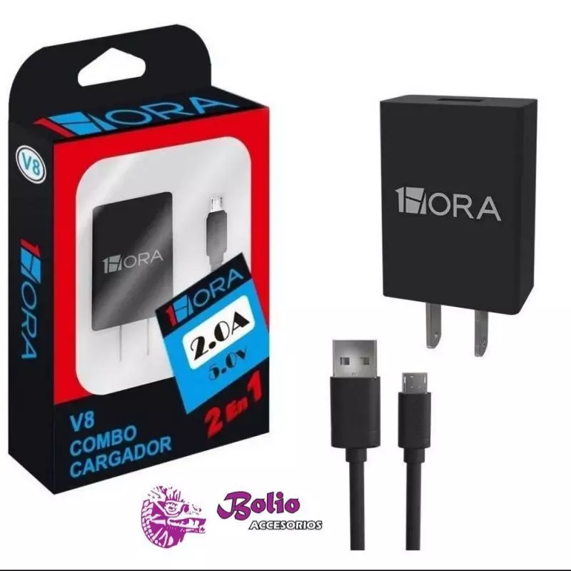 Clave: GAR064 Cargador V8 2.0A