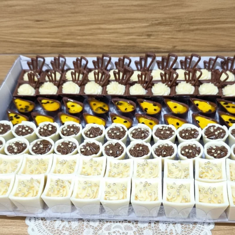 Copinhos e Taças  de choc (10 unid)