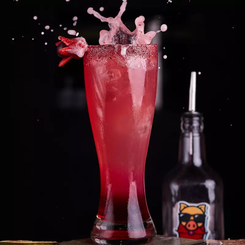 Michelada de Frutos Rojos