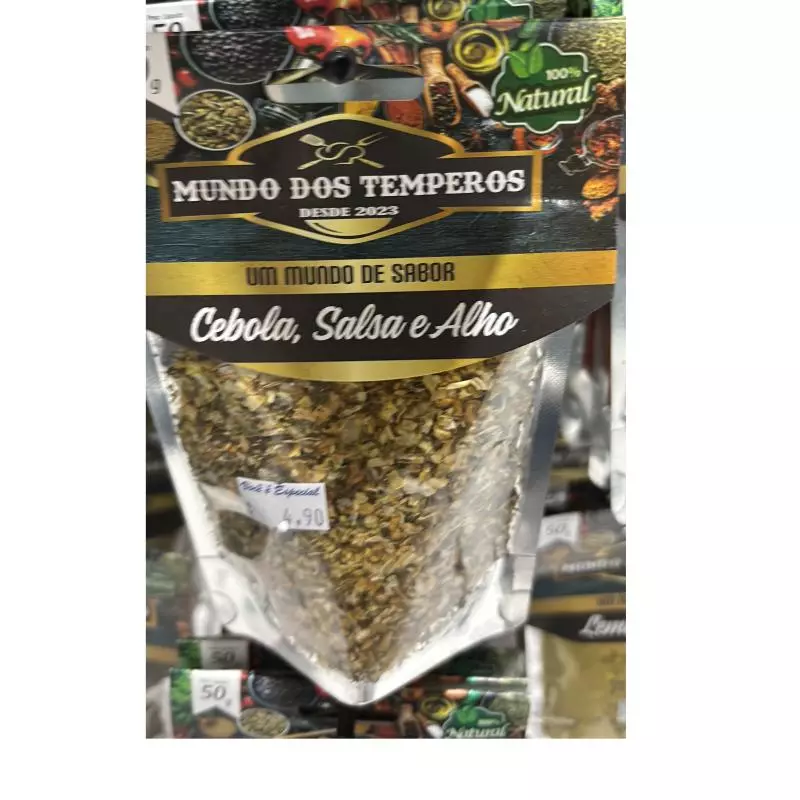 CEBOLA SALSA E ALHO