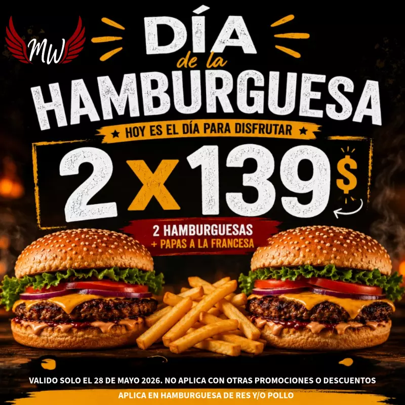 DÍA DE LA HAMBURGUESA
