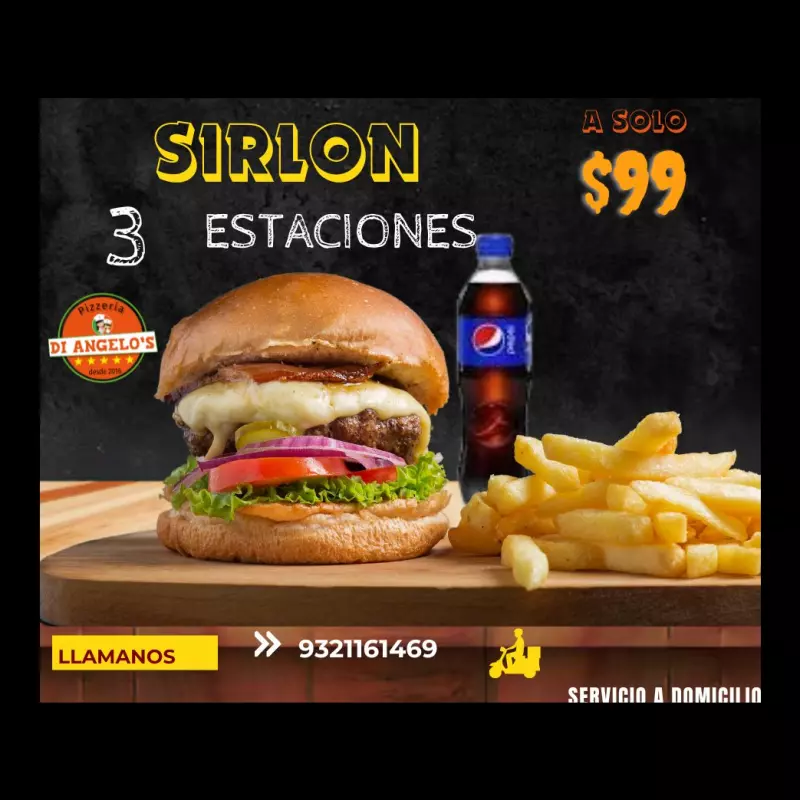 HAMBURGESA SIRLON