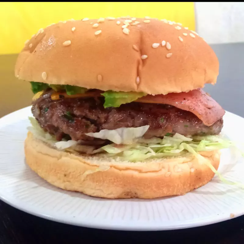 Hamburguesa Sencilla