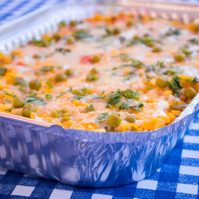 Arroz imperial con pollo 2 Pax