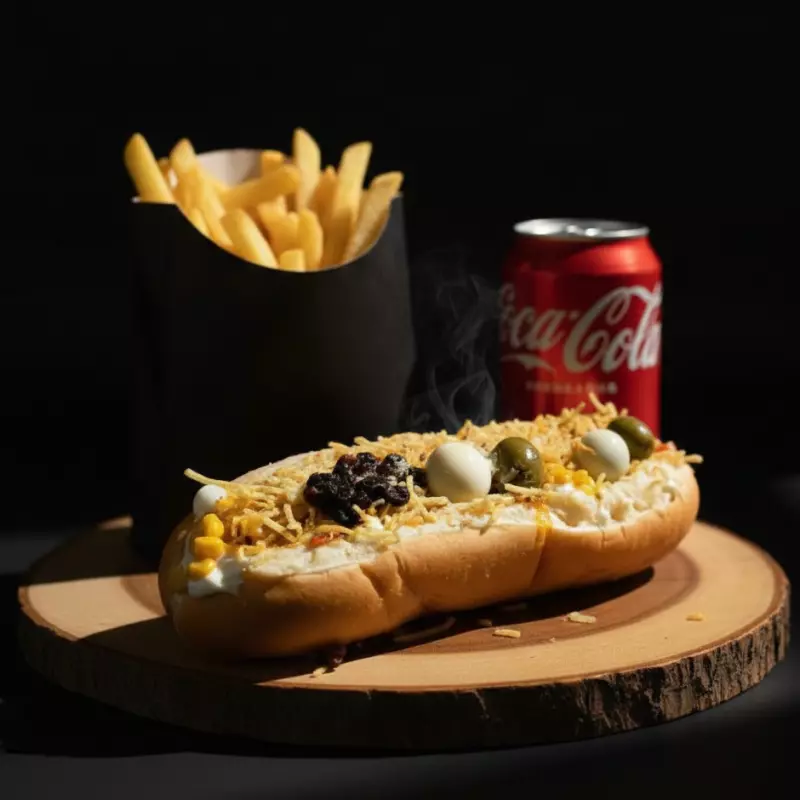 Cachorro Quente + Fritas + Lata