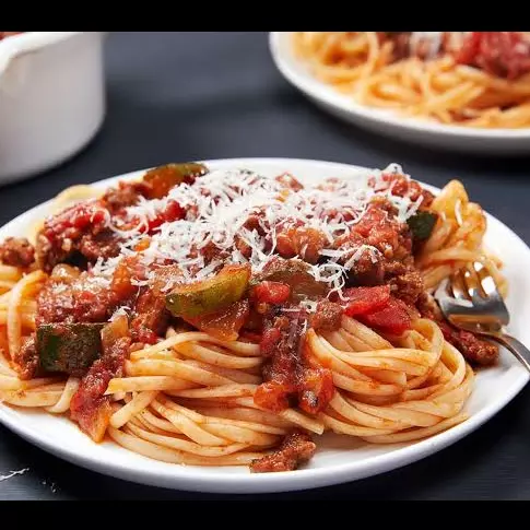 Pasta a la Bolognesa.