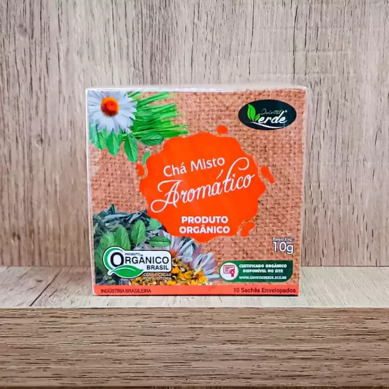 CHÁ MISTO AROMÁTICO ORG. 10gr