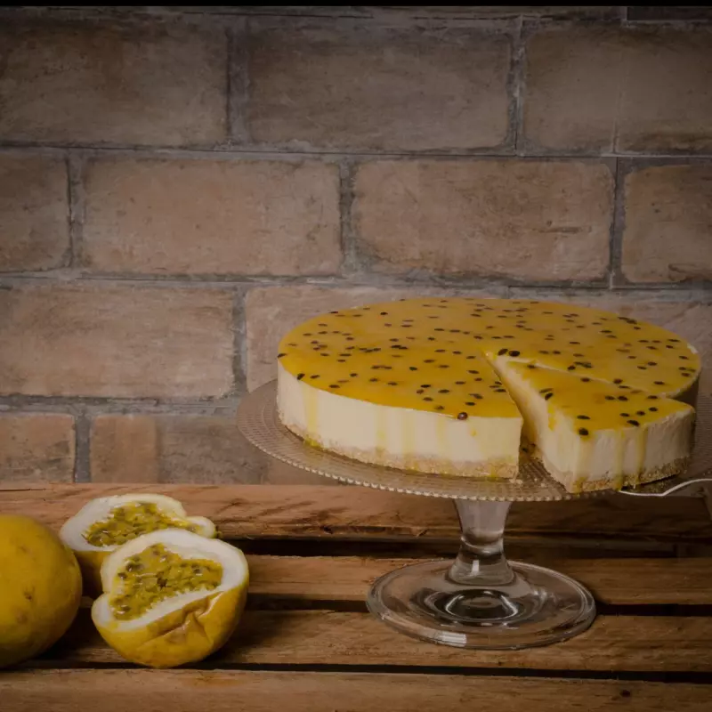 Torta Mousse de Maracujá