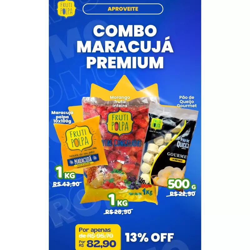 Combo Maracujá Premium