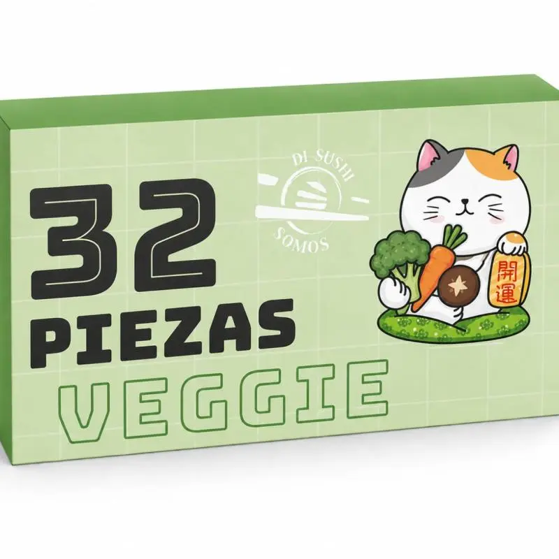 Veggie 32 piezas