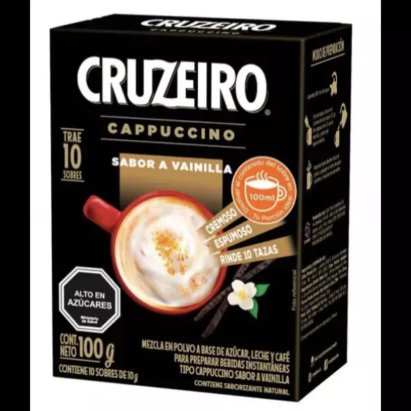 Cappuccino vainilla Cruzeiro 10un