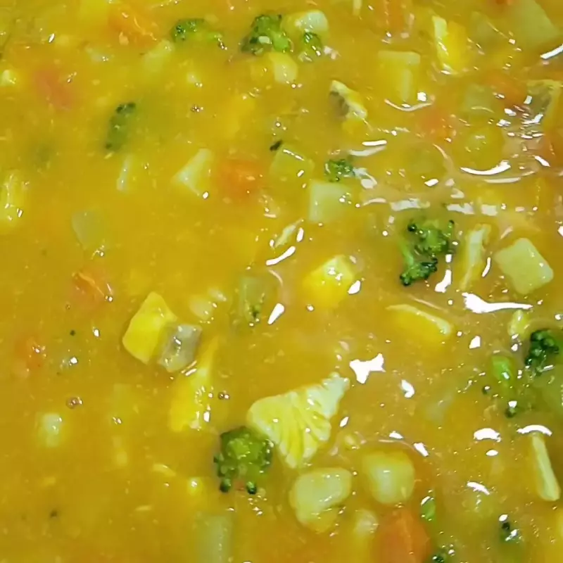 Feijão branco com tilápia