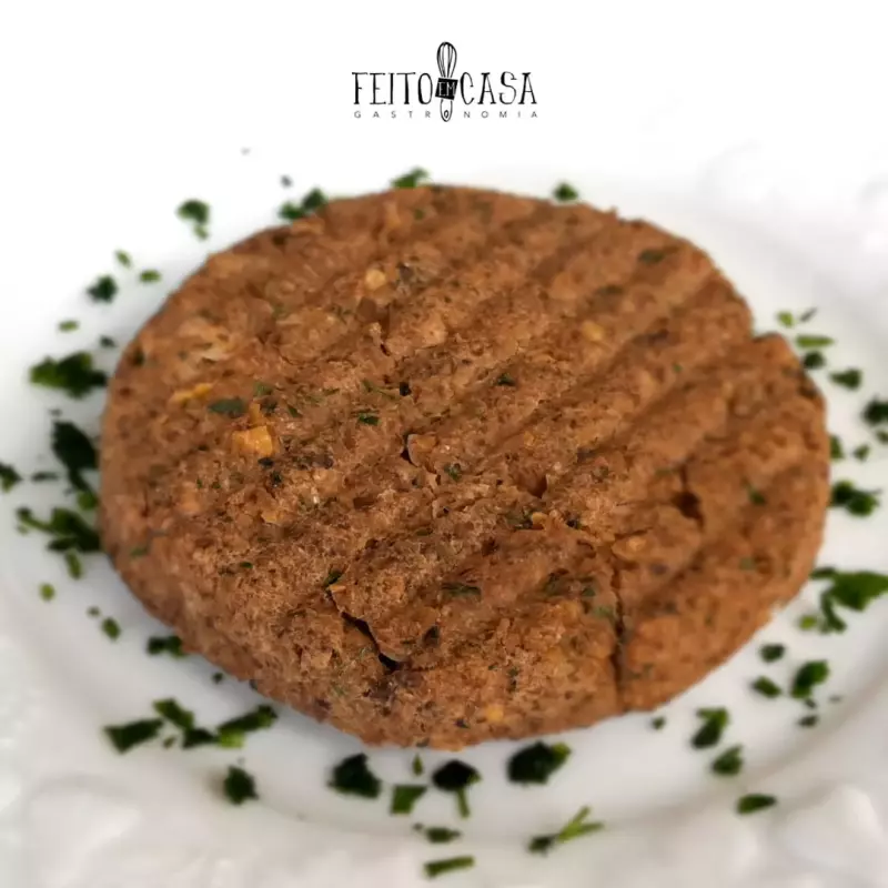 Hambúrguer de cogumelo