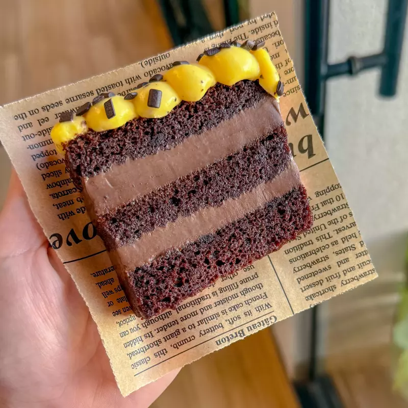 Fatia brigadeiro com maracujá 100gr