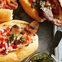 Pão Médio = Choripán