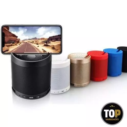 Caixa De Som Grasep Bluetooth Com Suporte