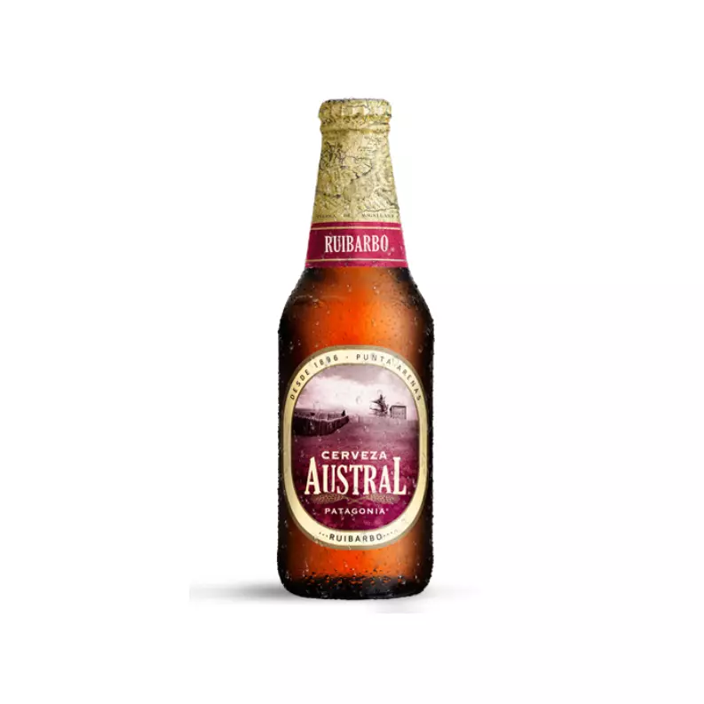 Cerveza Austral Ruibarbo 5.7º 330c.c