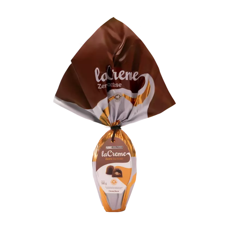 Ovo Páscoa laCreme Zero Lactose 180g