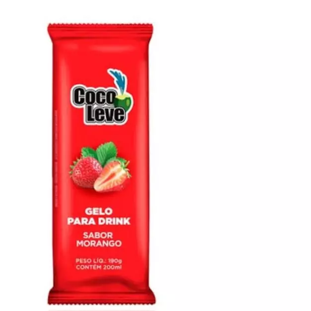Gelo Sabor Morango