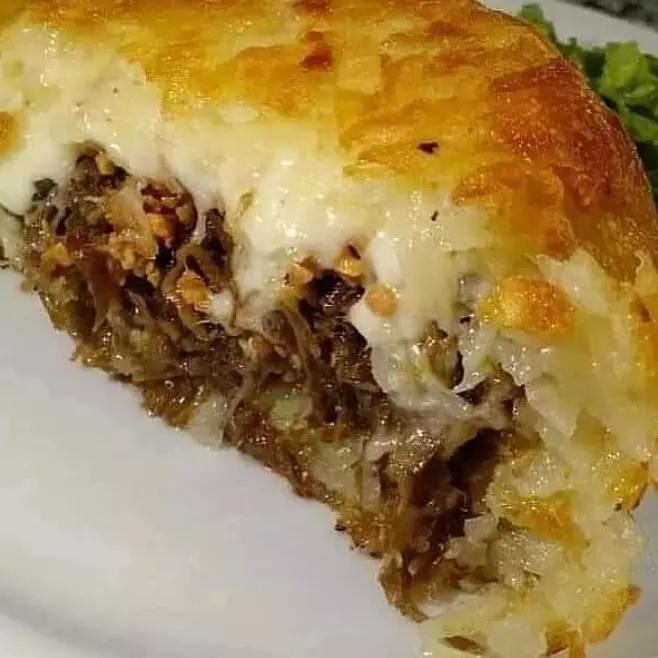 Batata Rosti de Pernil Suíno