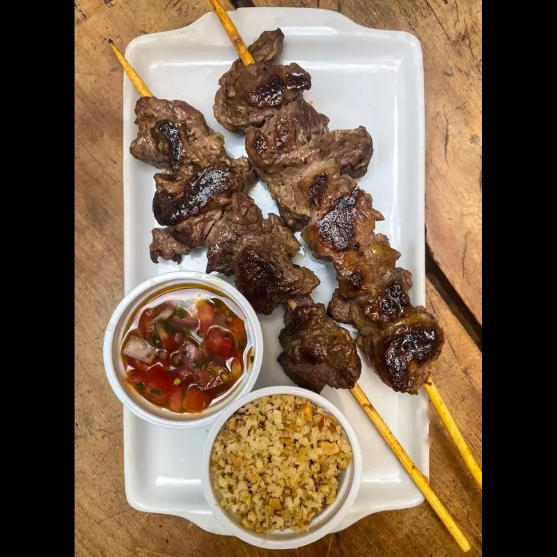 Dupla Espeto de carne