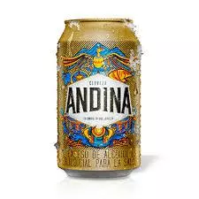 Cerveza andina lata x 330ml